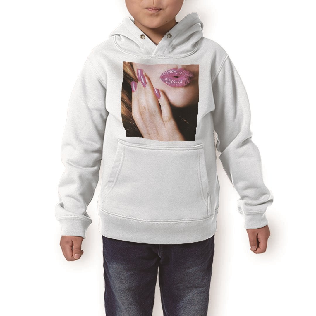 パーカー キッズ ホワイト グレー ブラック デザイン 110 130 150 parker hooded sweatshirt フーディ 白 黒 灰色 子供 男の子 女の子 002591 メイク おしゃれ 人物