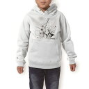 パーカー キッズ ホワイト グレー ブラック デザイン 110 130 150 parker hooded sweatshirt フーディ 白 黒 灰色 子供 男の子 女の子 003350 花 イラスト フラワー(4)