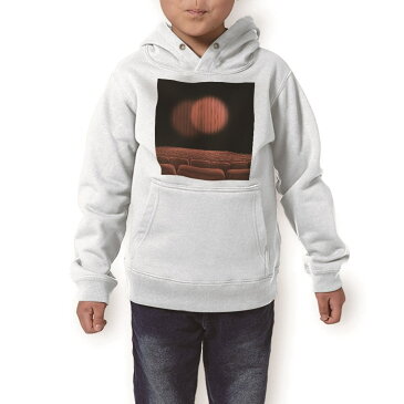 パーカー キッズ ホワイト グレー ブラック デザイン 110 130 150 parker hooded sweatshirt フーディ 白　黒　灰色 子供 男の子 女の子 003400 映画　写真　シンプル