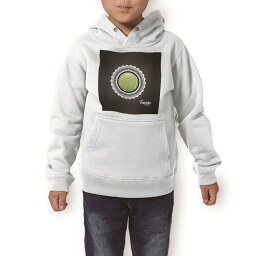 パーカー キッズ ホワイト グレー ブラック デザイン 110 130 150 parker hooded sweatshirt フーディ 白　黒　灰色 子供 男の子 女の子 003594 スポーツ　イラスト　シンプル