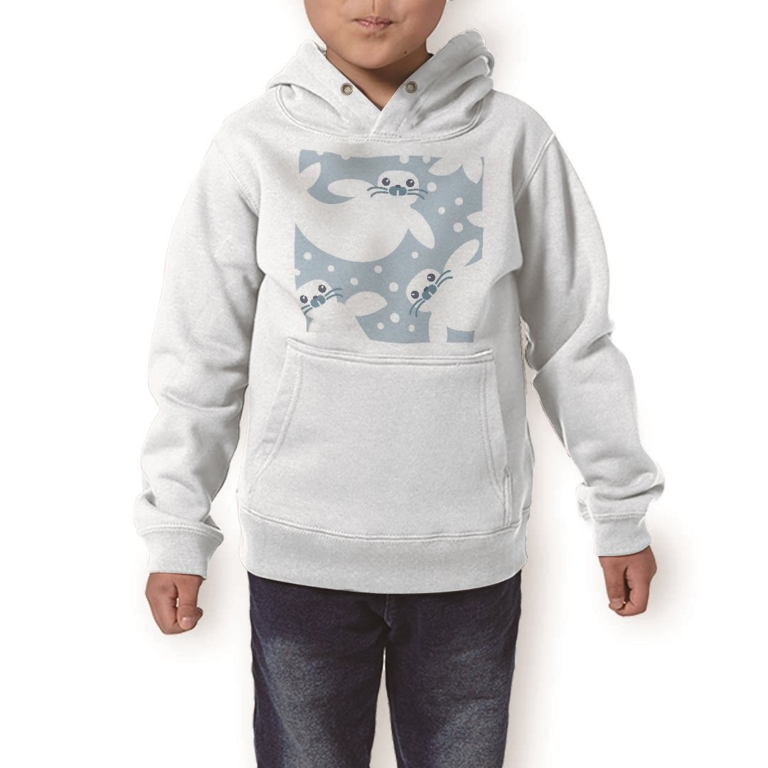 パーカー キッズ ホワイト グレー ブラック デザイン 110 130 150 parker hooded sweatshirt フーディ 白 黒 灰色 子供 男の子 女の子 003893 動物 キャラクター 青