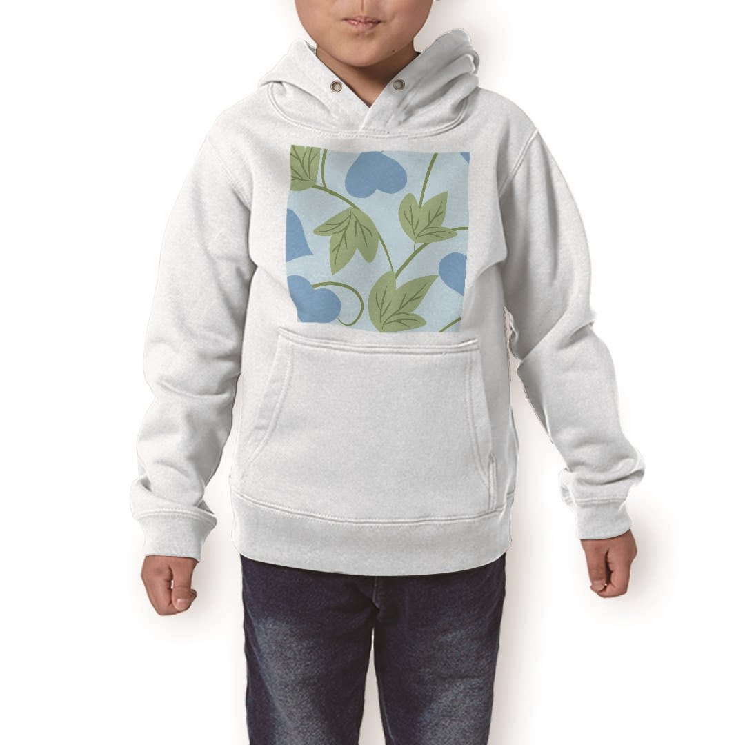 パーカー キッズ ホワイト グレー ブラック デザイン 110 130 150 parker hooded sweatshirt フーディ 白　黒　灰色 子供 男の子 女の子 004064 ハート　花　青