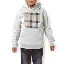 パーカー キッズ ホワイト グレー ブラック デザイン 110 130 150 parker hooded sweatshirt フーディ 白　黒　灰色 子供 男の子 女の子 004261 チェック　紺　白