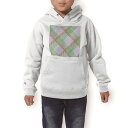 パーカー キッズ ホワイト グレー ブラック デザイン 110 130 150 parker hooded sweatshirt フーディ 白　黒　灰色 子供 男の子 女の子 004416 チェック　模様　ピンク