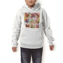 パーカー キッズ ホワイト グレー ブラック デザイン 110 130 150 parker hooded sweatshirt フーディ 白 黒 灰色 子供 男の子 女の子 004622 パズル カラフル(4)