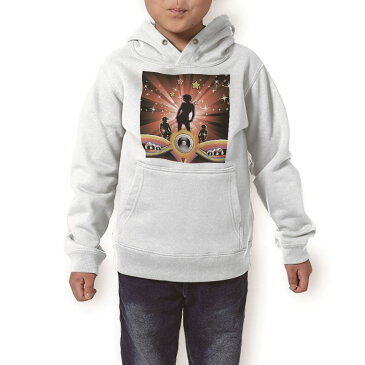 パーカー キッズ ホワイト グレー ブラック デザイン 110 130 150 parker hooded sweatshirt フーディ 白　黒　灰色 子供 男の子 女の子 005100 パーティー　ダンス　星