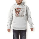 パーカー キッズ ホワイト グレー ブラック デザイン 110 130 150 parker hooded sweatshirt フーディ 白　黒　灰色 子供 男の子 女の子 005127 ハート　バレンタイン　キラキラ