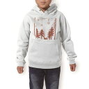 パーカー キッズ ホワイト グレー ブラック デザイン 110 130 150 parker hooded sweatshirt フーディ 白　黒　灰色 子供 男の子 女の子 005784 冬　赤　イラスト