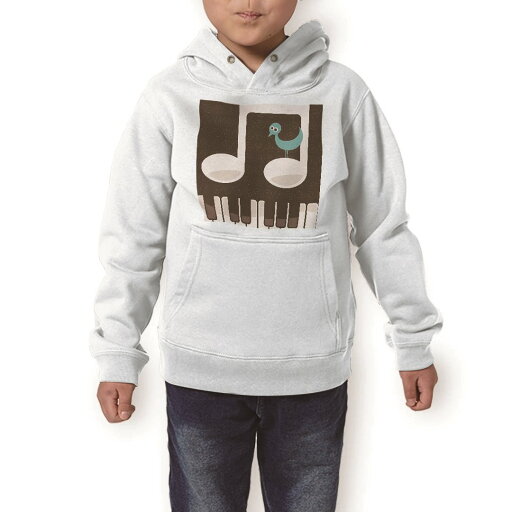 パーカー キッズ ホワイト グレー ブラック デザイン 110 130 150 parker hooded sweatshirt フーディ 白 黒 灰色 子供 男の子 女の子 005893 音符 ピアノ 鳥 パーカー キッズ ホワイト グレー ブラック デザイン 110 130 150 parker hooded sweatshirt フーディ 白 黒 灰色 子供 男の子 女の子 005893 音符 ピアノ 鳥