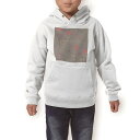 パーカー キッズ ホワイト グレー ブラック デザイン 110 130 150 parker hooded sweatshirt フーディ 白　黒　灰色 子供 男の子 女の子 050353