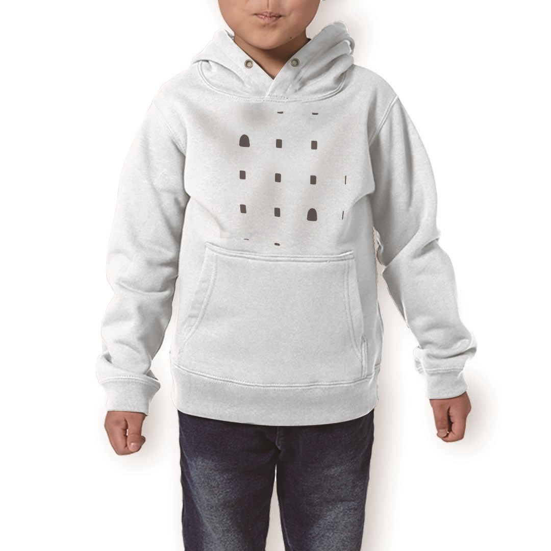 パーカー キッズ ホワイト グレー ブラック デザイン 110 130 150 parker hooded sweatshirt フーディ 白　黒　灰色 子供 男の子 女の子 上記で使用したデザインはこちら▼キッズパーカー全デザインはこちらから▼商品特徴・15000デザインから選べる！デザインパーカー！ ・洗濯も赤ちゃんにも安心なウェアプリント 　UltraChrome DGインクは洗濯に対しても色落ちが少なく、高い堅牢度が実証されています。・すっきりとしたシルエットでスマートに着こなせるプルオーバーパーカーです。 素材 綿　100％ 裏パイル　※キッズサイズはフードひもはついておりません。 注意事項画像はサンプルですので、パーカーの大きさが若干異なる場合があります。ご覧の環境によっては多少色味に違いを感じる場合がございます。 デザイン部分の色合いはパーカーの色によって異なりますので、商品画像をお確かめください。イメージと違った、モニターと色味が異なるという理由での交換や返金はご対応出来かねます。 写真のカラーは可能な限り実際の商品に色味を近づけていますが、WEBの性質上ご使用のパソコンの設定や環境でカラーが若干異なります。 ご注文後に1点1点制作する受注生産品のため、不良品以外のご返品や交換は固くお断り致します。 選択間違いも保証対象外となりますため、ご注文の際は必ずサイズやカラーをご確認下さい。洗濯の際は、商品の色あせを避けるため手洗いをおすすめします。 つけ置き洗いは避けてください。 タンブラー乾燥はお控えください。 印刷範囲について パーカーのサイズによって印刷範囲が異なります。110cmサイズは上記の参考画像をお確かめのください。 発送について完全受注生産のハンドメイド商品となりますので、既製品と比べて発送までお時間を頂いています。 基本的に決済確認後、最大で10営業日での発送となります。繁忙期や休業日明けの場合はさらに時間がかかる場合があります。 その際には別途メールにてご連絡致します。メール便の場合、発送日から到着までに2〜4日ほどかかる場合が多く、紛失などの保障もご対応できかねます。あらかじめご了承下さい。