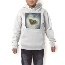 パーカー キッズ ホワイト グレー ブラック デザイン 110 130 150 parker hooded sweatshirt フーディ 白 黒 灰色 子供 男の子 女の子 006267 ハート 英語 文字(4)