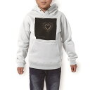 パーカー キッズ ホワイト グレー ブラック デザイン 110 130 150 parker hooded sweatshirt フーディ 白　黒　灰色 子供 男の子 女の子 006655 ハート　カラフル