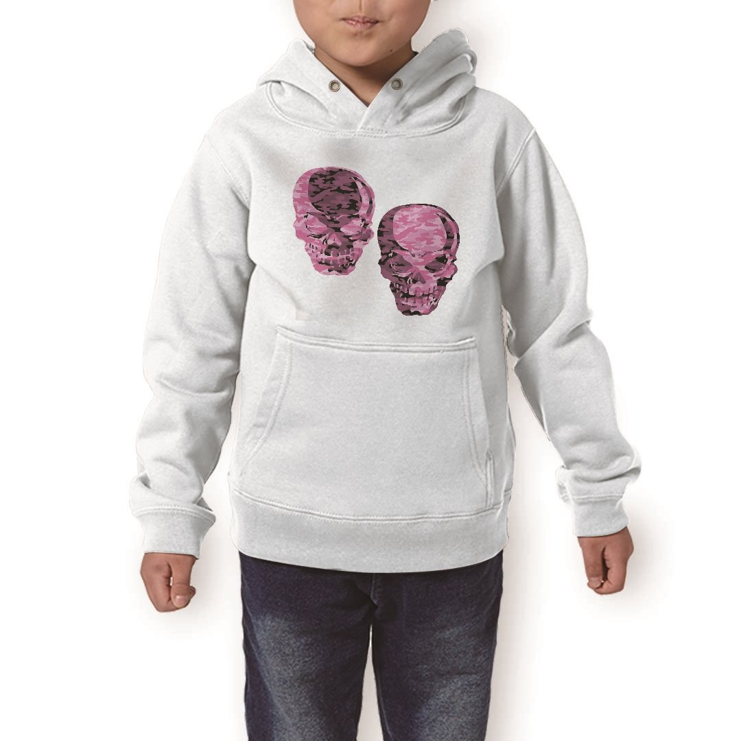 楽天kabeコレパーカー キッズ ホワイト グレー ブラック デザイン 110 130 150 parker hooded sweatshirt フーディ 白　黒　灰色 子供 男の子 女の子 006796 骸骨　ドクロ　イラスト
