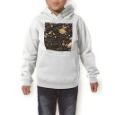 パーカー キッズ ホワイト グレー ブラック デザイン 110 130 150 parker hooded sweatshirt フーディ 白 黒 灰色 子供 男の子 女の子 007287 イラスト ケーキ パーティ カラフル(4)