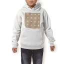 パーカー キッズ ホワイト グレー ブラック デザイン 110 130 150 parker hooded sweatshirt フーディ 白　黒　灰色 子供 男の子 女の子 007418 水玉　ピンク　白　ホワイト