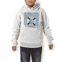 パーカー キッズ ホワイト グレー ブラック デザイン 110 130 150 parker hooded sweatshirt フーディ 白 黒 灰色 子供 男の子 女の子 007502 水色 ヒトデ 浮き輪