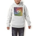 パーカー キッズ ホワイト グレー ブラック デザイン 110 130 150 parker hooded sweatshirt フーディ 白　黒　灰色 子供 男の子 女の子 007613 カラフル　レインボー　人物