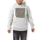 パーカー キッズ ホワイト グレー ブラック デザイン 110 130 150 parker hooded sweatshirt フーディ 白　黒　灰色 子供 男の子 女の子 007837 ハート　模様　黒　ブラック