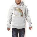 パーカー キッズ ホワイト グレー ブラック デザイン 110 130 150 parker hooded sweatshirt フーディ 白　黒　灰色 子供 男の子 女の子 007990 虹　レインボー　カラフル　きらきら