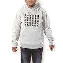 パーカー キッズ ホワイト グレー ブラック デザイン 110 130 150 parker hooded sweatshirt フーディ 白　黒　灰色 子供 男の子 女の子 008089 白黒　動物　犬　猫　兎　アイコン