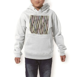 パーカー キッズ ホワイト グレー ブラック デザイン 110 130 150 parker hooded sweatshirt フーディ 白　黒　灰色 子供 男の子 女の子 008493 パステル　黒　ブラック　模様