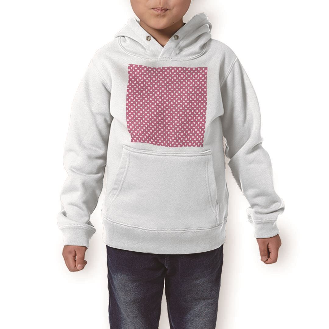 パーカー キッズ ホワイト グレー ブラック デザイン 110 130 150 parker hooded sweatshirt フーディ 白 黒 灰色 子供 男の子 女の子 009066 シンプル 水玉 ドット ピンク