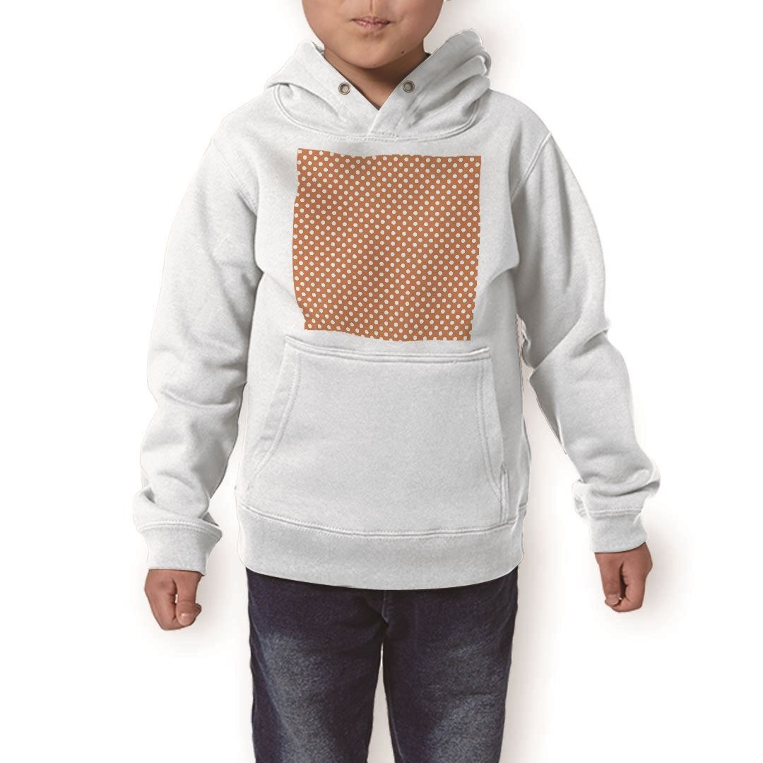 パーカー キッズ ホワイト グレー ブラック デザイン 110 130 150 parker hooded sweatshirt フーディ 白　黒　灰色 子供 男の子 女の子 009078 シンプル　水玉　ドット　オレンジ