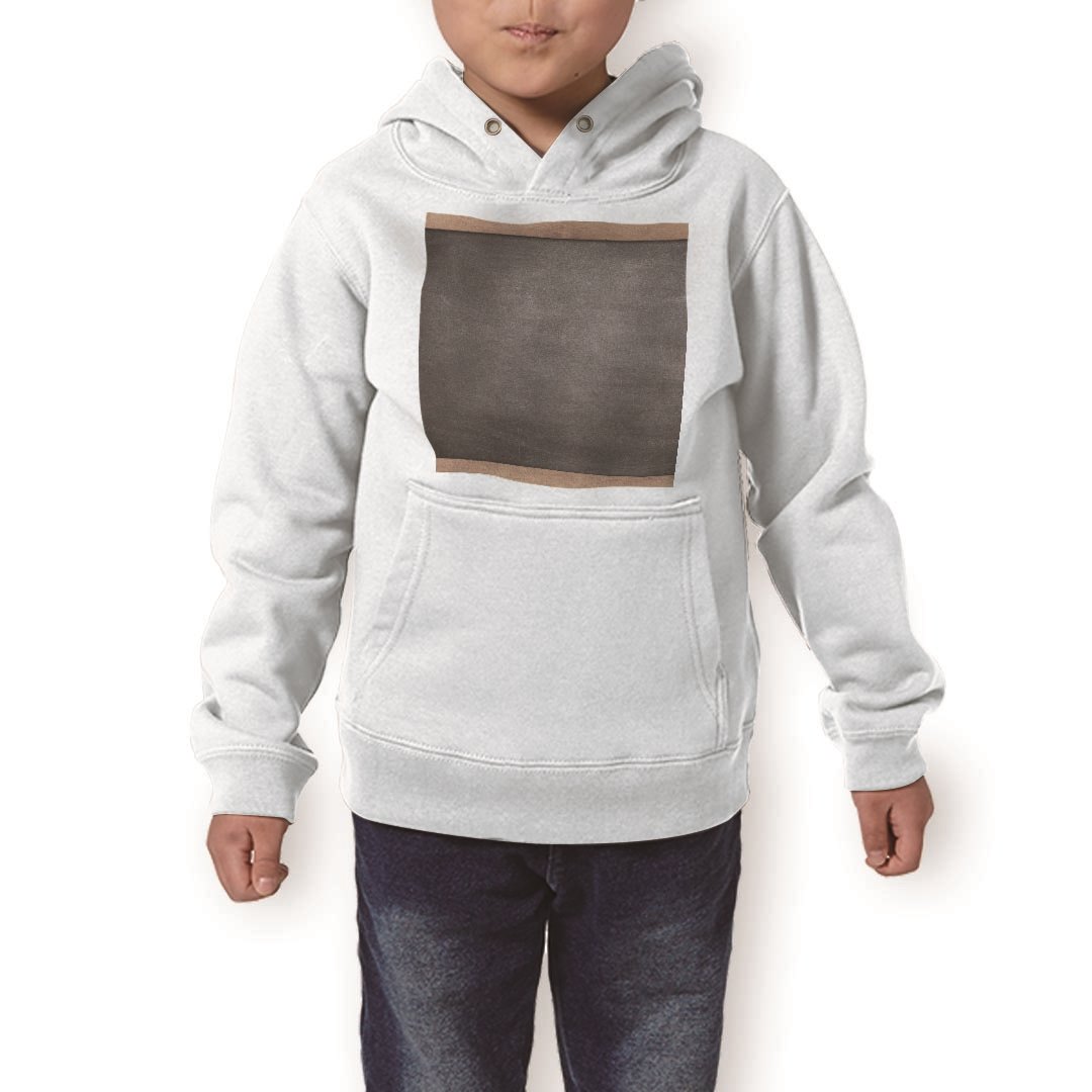 パーカー キッズ ホワイト グレー ブラック デザイン 110 130 150 parker hooded sweatshirt フーディ 白　黒　灰色 子供 男の子 女の子 009613 黒板　シンプル