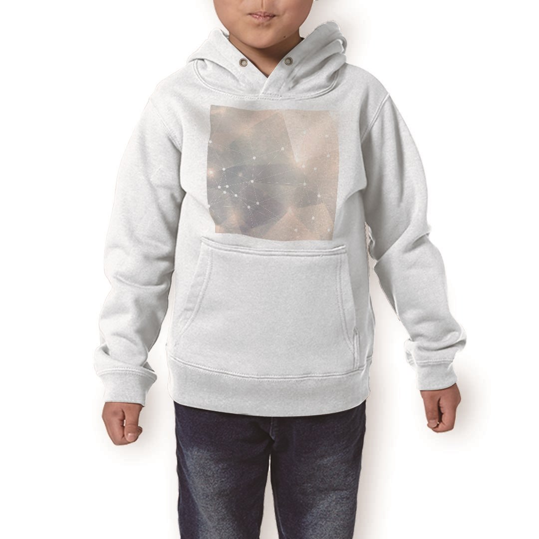 楽天kabeコレパーカー キッズ ホワイト グレー ブラック デザイン 110 130 150 parker hooded sweatshirt フーディ 白　黒　灰色 子供 男の子 女の子 010146 キラキラ　模様