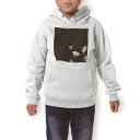 パーカー キッズ ホワイト グレー ブラック デザイン 110 130 150 parker hooded sweatshirt フーディ 白　黒　灰色 子供 男の子 女の子 010346 和風　和柄　扇子　黒