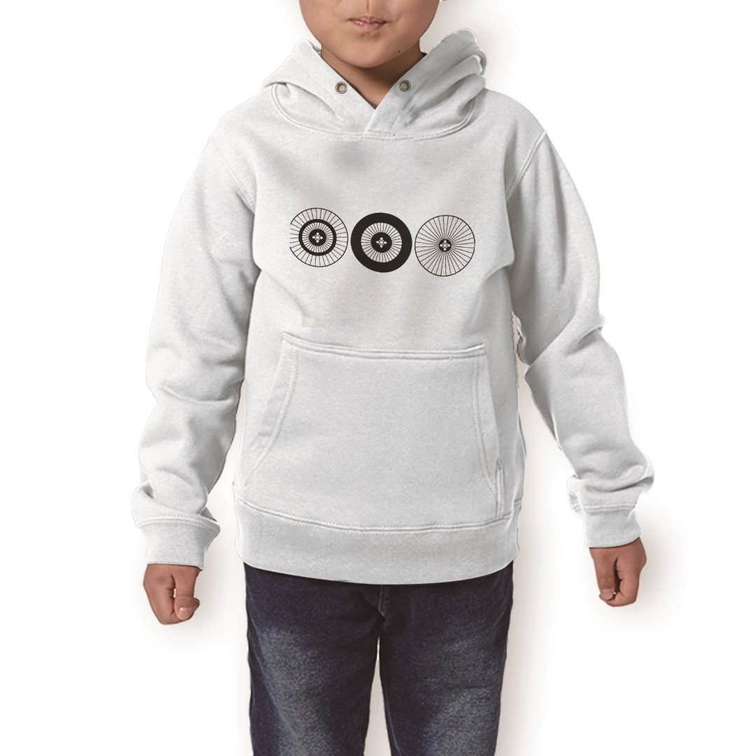 パーカー キッズ ホワイト グレー ブラック デザイン 110 130 150 parker hooded sweatshirt フーディ 白　黒　灰色 子供 男の子 女の子 010444 和風　和柄　傘