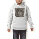 パーカー キッズ ホワイト グレー ブラック デザイン 110 130 150 parker hooded sweatshirt フーディ 白 黒 灰色 子供 男の子 女の子 011361 外国 風景 写真(4)