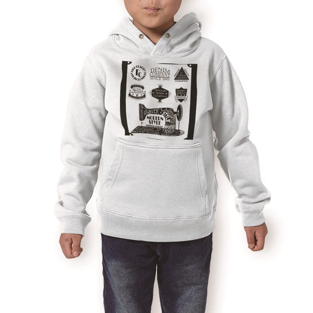 パーカー キッズ ホワイト グレー ブラック デザイン 110 130 150 parker hooded sweatshirt フーディ ..