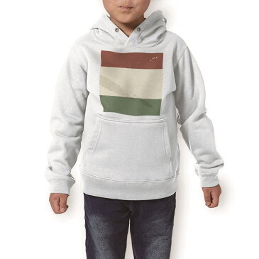 パーカー キッズ ホワイト グレー ブラック デザイン 110 130 150 parker hooded sweatshirt フーディ 白　黒　灰色 子供 男の子 女の子 011608 イタリア　外国　国旗