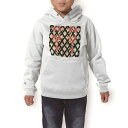 パーカー キッズ ホワイト グレー ブラック デザイン 110 130 150 parker hooded sweatshirt フーディ 白 黒 灰色 子供 男の子 女の子 012362 チェック ハート 赤(4)