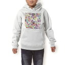 パーカー キッズ ホワイト グレー ブラック デザイン 110 130 150 parker hooded sweatshirt フーディ 白 黒 灰色 子供 男の子 女の子 012603 カラフル ペイント 花火