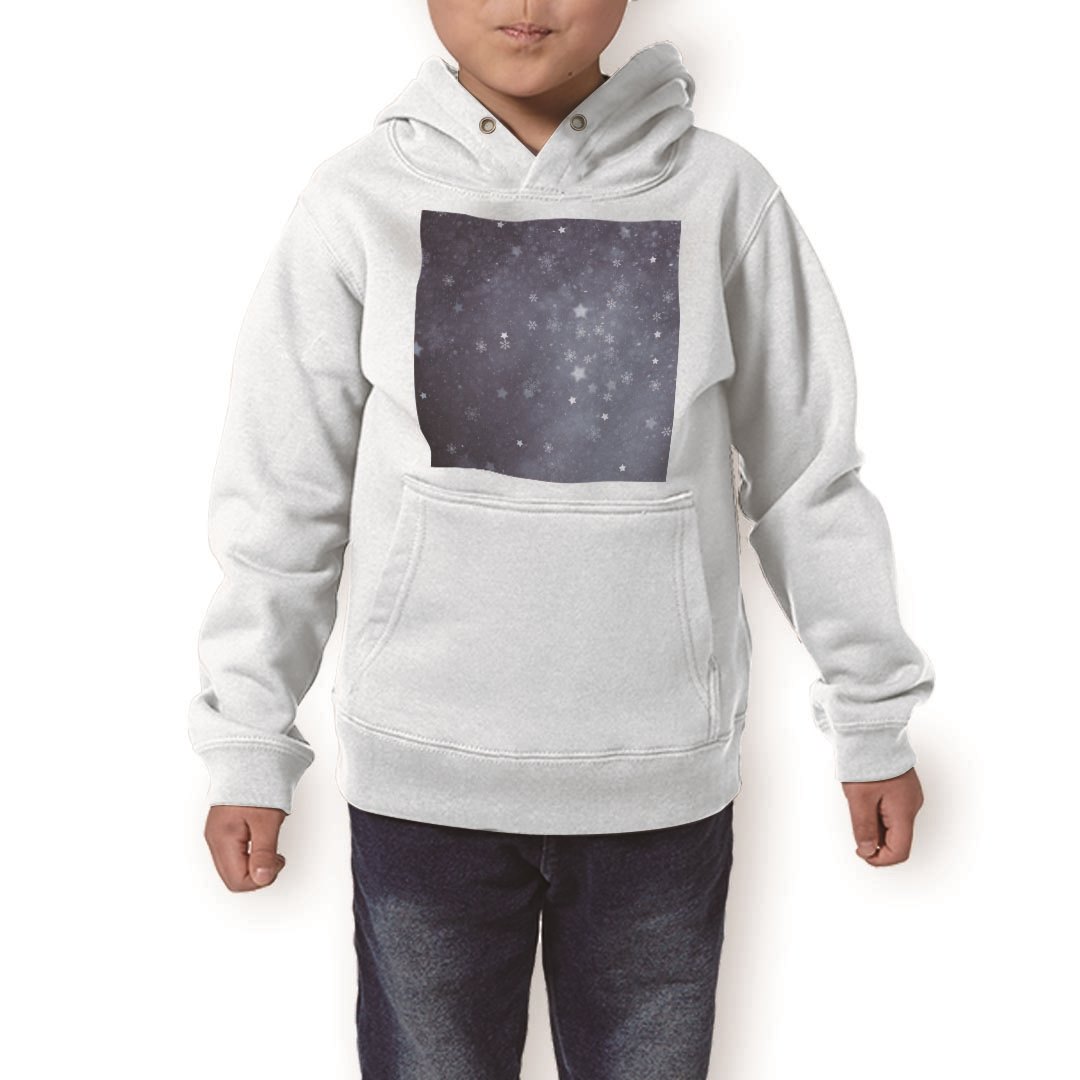 パーカー キッズ ホワイト グレー ブラック デザイン 110 130 150 parker hooded sweatshirt フーディ 白　黒　灰色 子供 男の子 女の子 012628 星　空　夜空