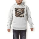 パーカー キッズ ホワイト グレー ブラック デザイン 110 130 150 parker hooded sweatshirt フーディ 白　黒　灰色 子供 男の子 女の子 012915 ラジカセ　音楽　カセット