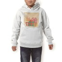 パーカー キッズ ホワイト グレー ブラック デザイン 110 130 150 parker hooded sweatshirt フーディ 白 黒 灰色 子供 ...