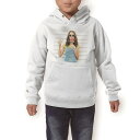 パーカー キッズ ホワイト グレー ブラック デザイン 110 130 150 parker hooded sweatshirt フーディ 白　黒　灰色 子供 男の子 女の子 014930 夏　外国人　すいか　ユニーク