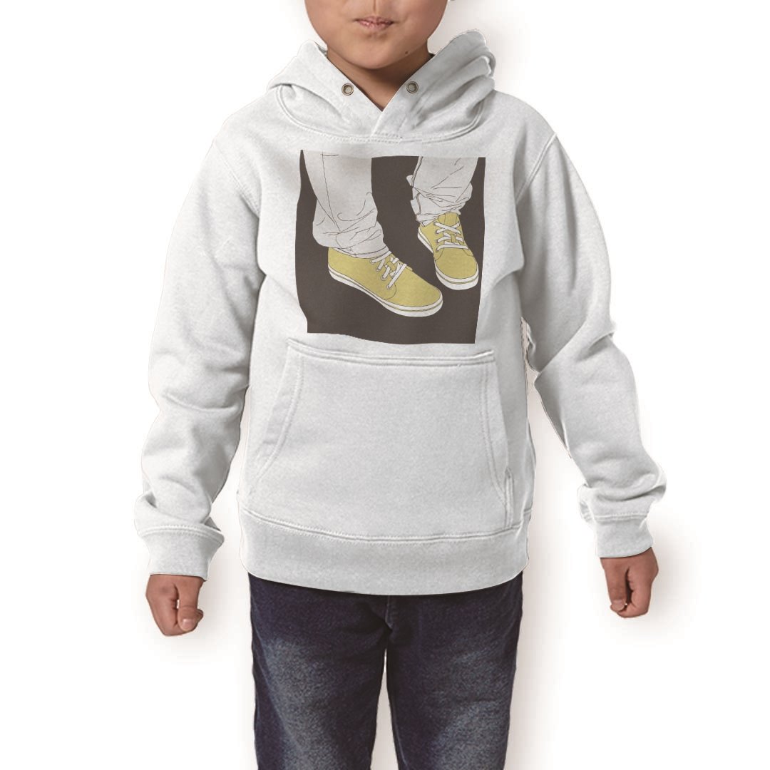 パーカー キッズ ホワイト グレー ブラック デザイン 110 130 150 parker hooded sweatshirt フーディ 白　黒　灰色 子供 男の子 女の子 015715 靴　スニーカー　ファッション