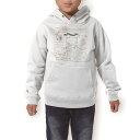パーカー キッズ ホワイト グレー ブラック デザイン 110 130 150 parker hooded sweatshirt フーディ 白 黒 灰色 子供 ...