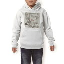 パーカー キッズ ホワイト グレー ブラック デザイン 110 130 150 parker hooded sweatshirt フーディ 白　黒　灰色 子供 男の子 女の子 016060 エッフェル塔　外車　フランス