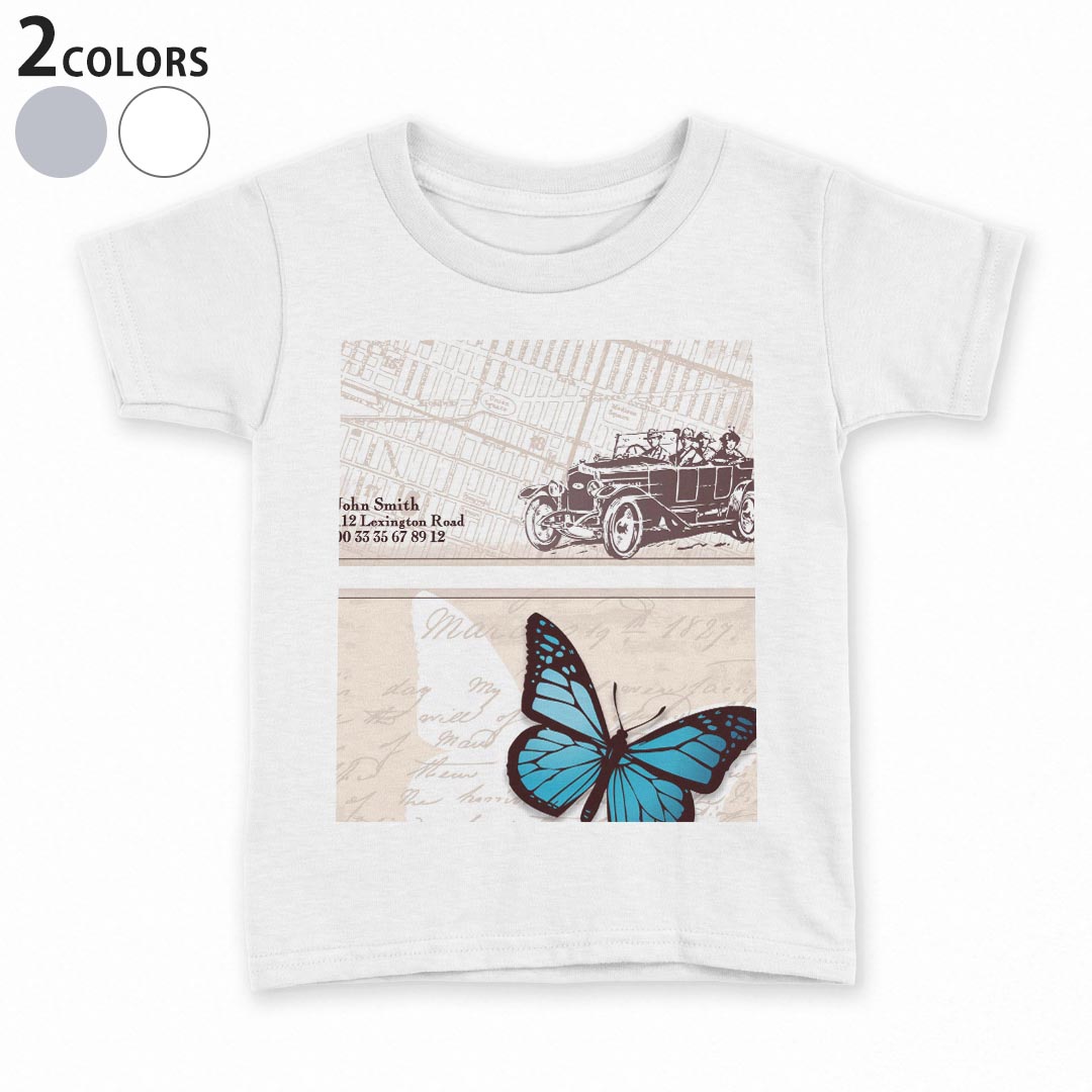 tシャツ キッズ 半袖 白地 デザイン 90 100 110 120 130 140 150 Tシャツ ティーシ...