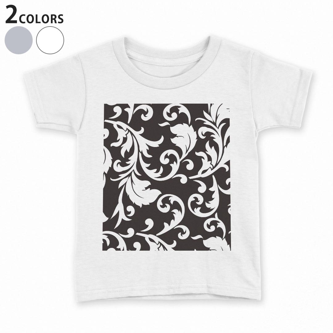 tシャツキッズ半袖白地デザイン90...