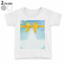 tシャツ キッズ 半袖 白地 デザイン 90 100 110 120 130 140 150 Tシャツ ティーシャツ T shirt 001439 雪の結晶 冬 シャボン玉