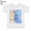 tシャツ キッズ 半袖 白地 デザイン 90 100 110 120 130 140 150 Tシャツ ティーシャツ T shirt 001860 しゃぼん玉 シンプル 青