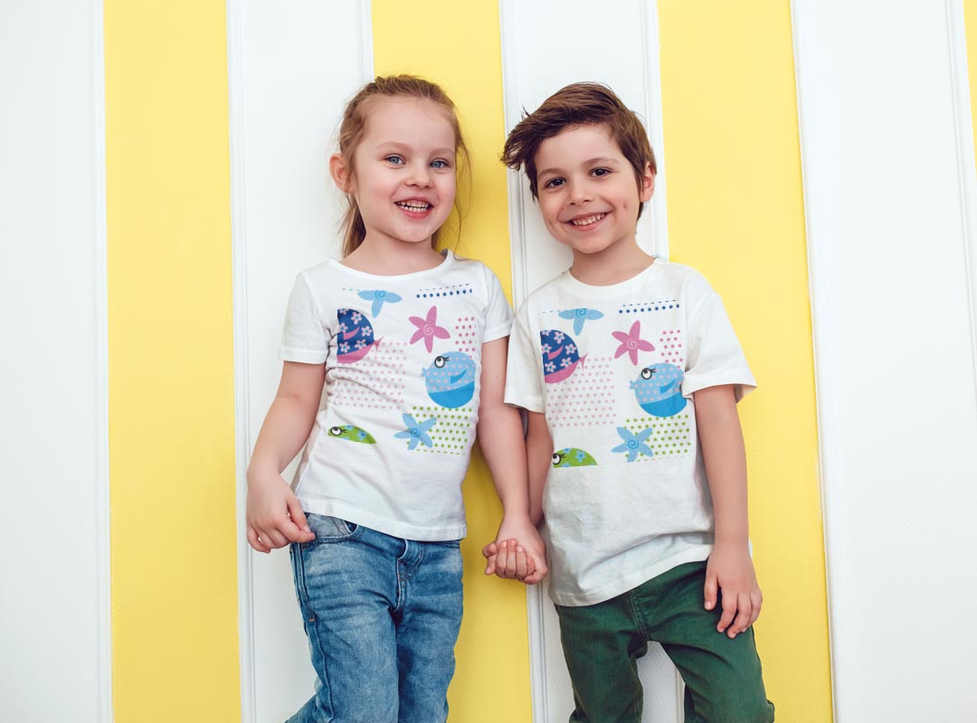 tシャツ キッズ 半袖 白地 デザイン 90 100 110 120 130 140 150 Tシャツ ティーシャツ T shirt 004083 キャラクター　カラフル