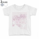 tシャツ キッズ 半袖 白地 デザイン 90 100 110 120 130 140 150 Tシャツ ティーシャツ T shirt 002637 シンプル ピンク 蝶(4)